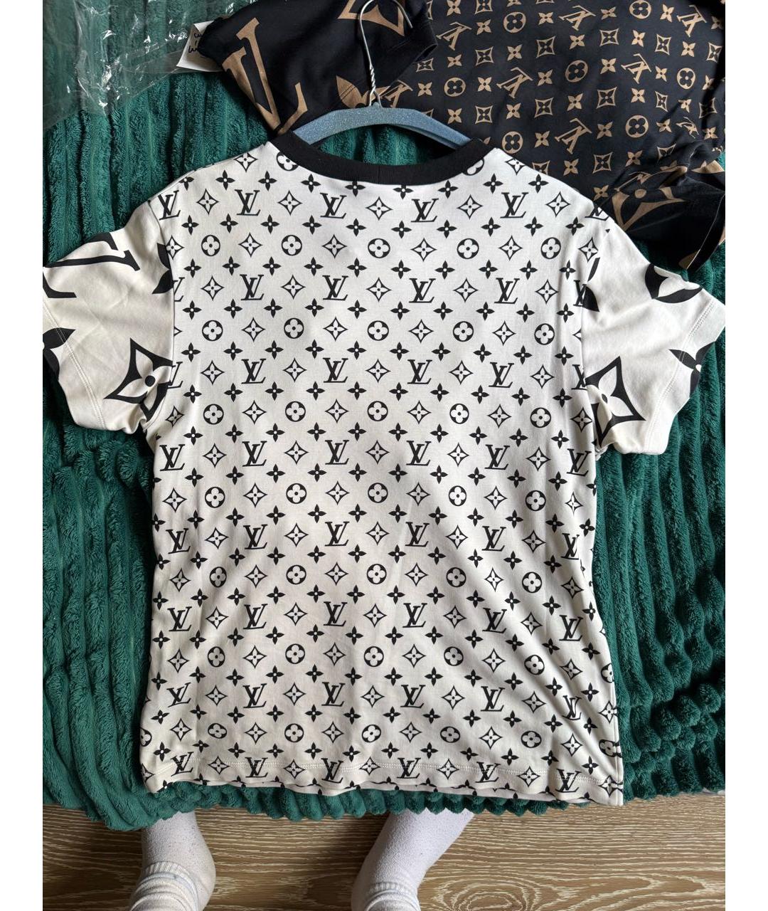 LOUIS VUITTON Хлопковая футболка, фото 2