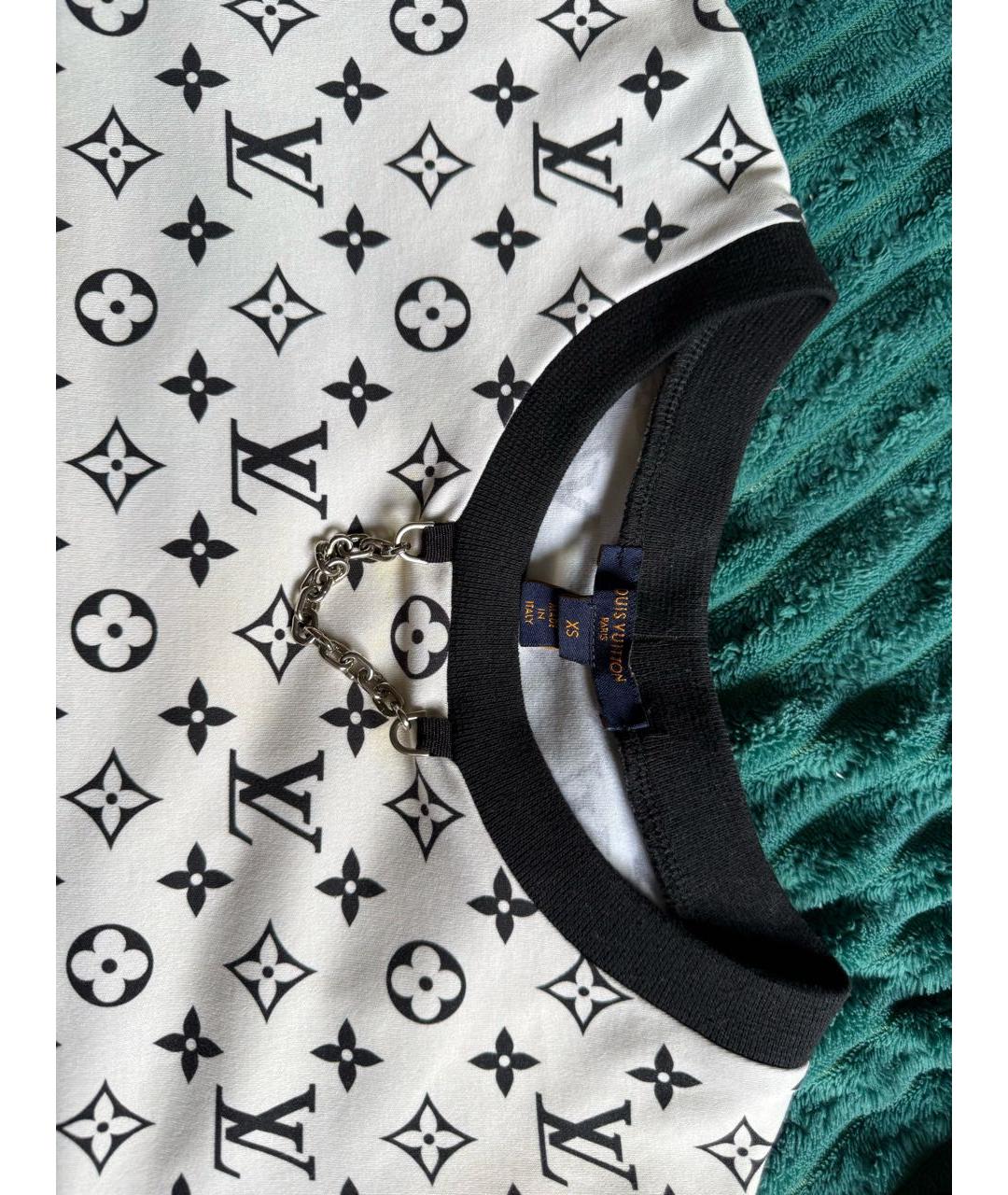 LOUIS VUITTON Хлопковая футболка, фото 5