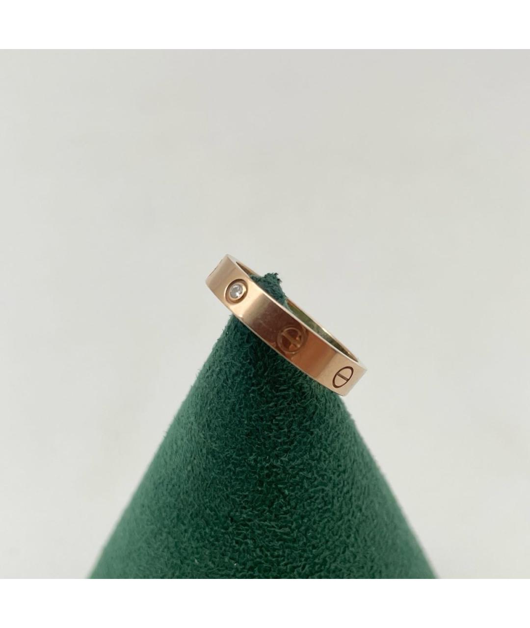 CARTIER Золотое кольцо из розового золота, фото 4