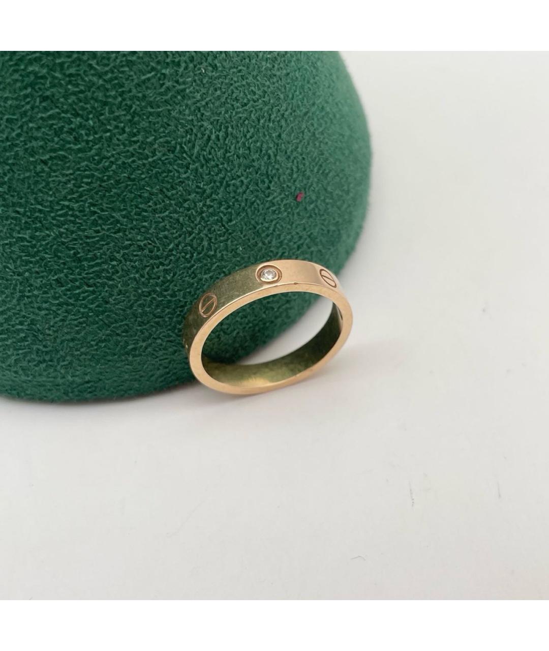 CARTIER Золотое кольцо из розового золота, фото 3