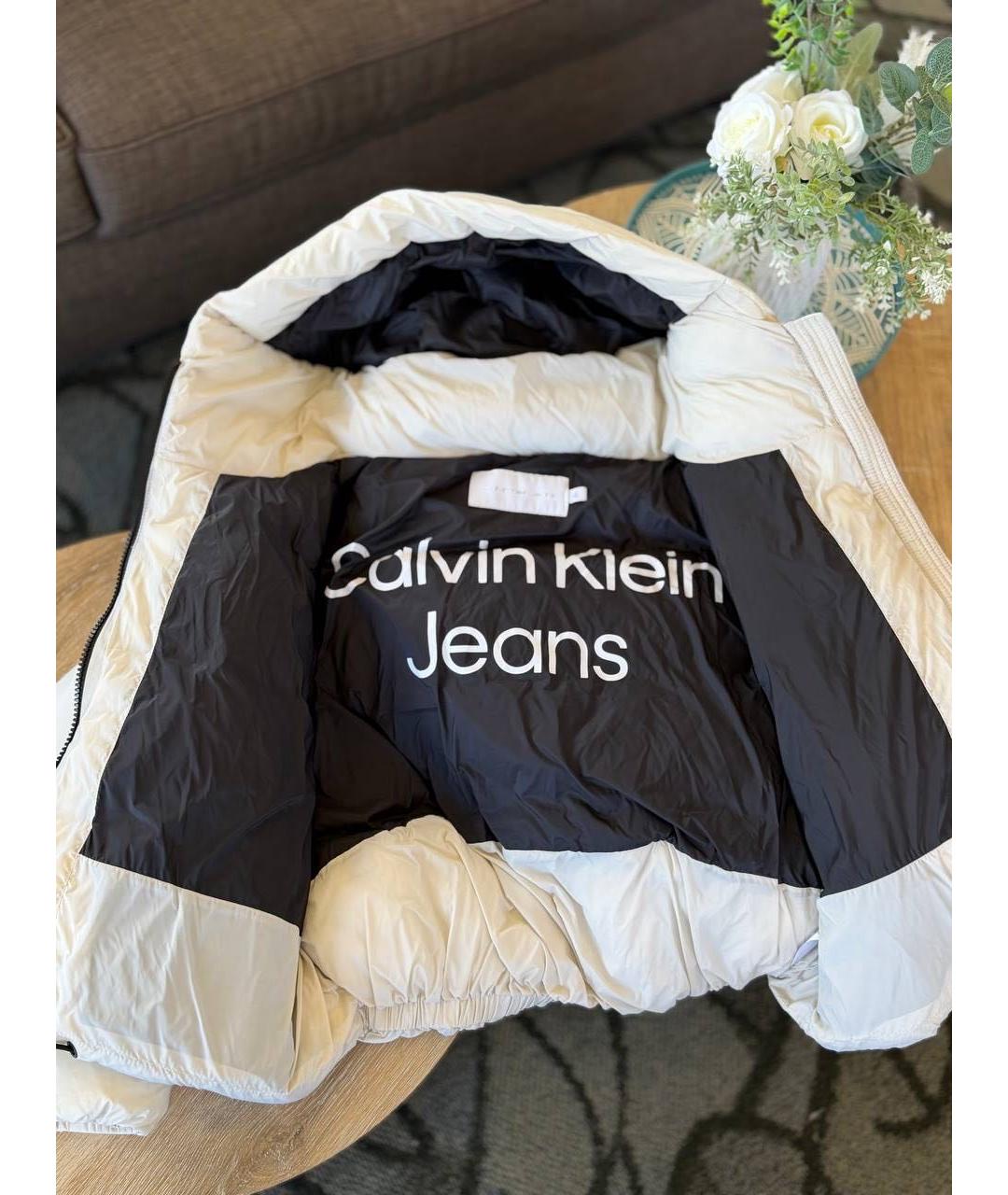 CALVIN KLEIN Бежевая куртка, фото 3