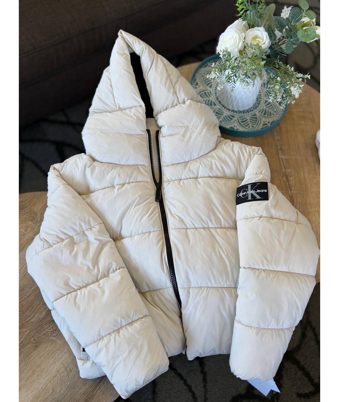 CALVIN KLEIN Бежевая куртка, фото 9