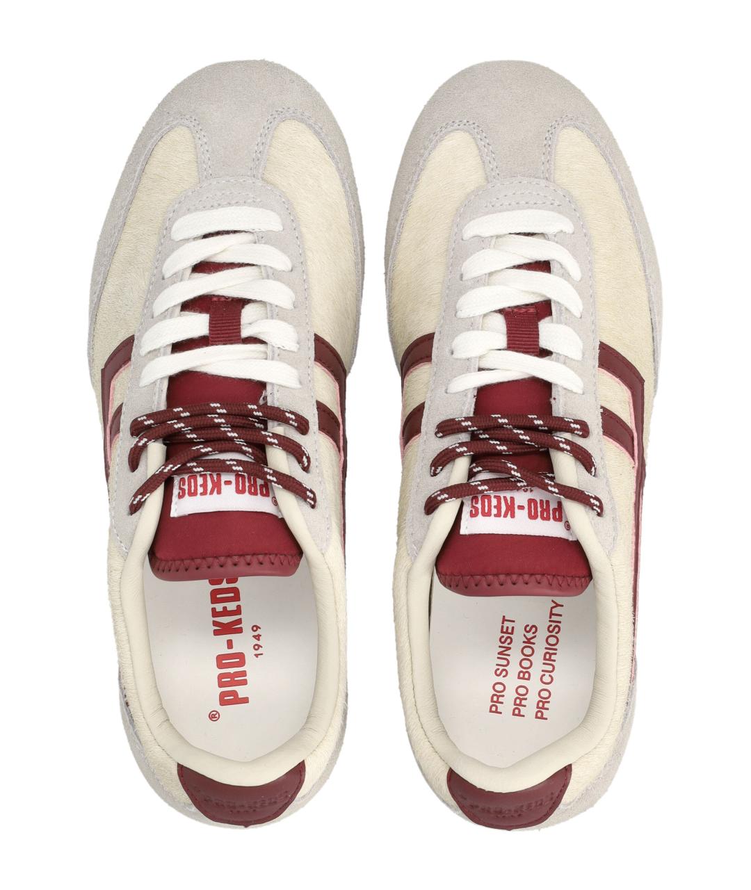 PRO-KEDS Бордовые кроссовки, фото 2