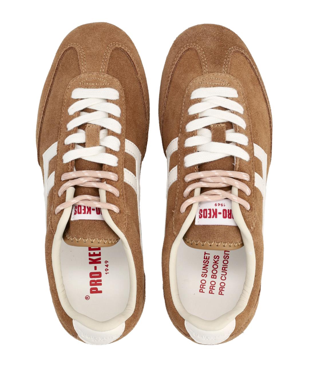 PRO-KEDS Коричневые кожаные кроссовки, фото 2