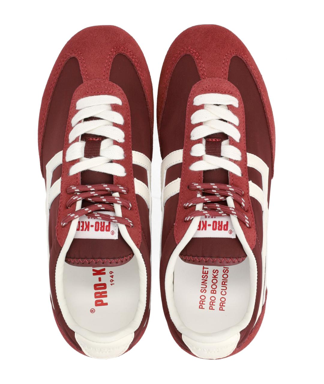 PRO-KEDS Бордовые кроссовки, фото 2
