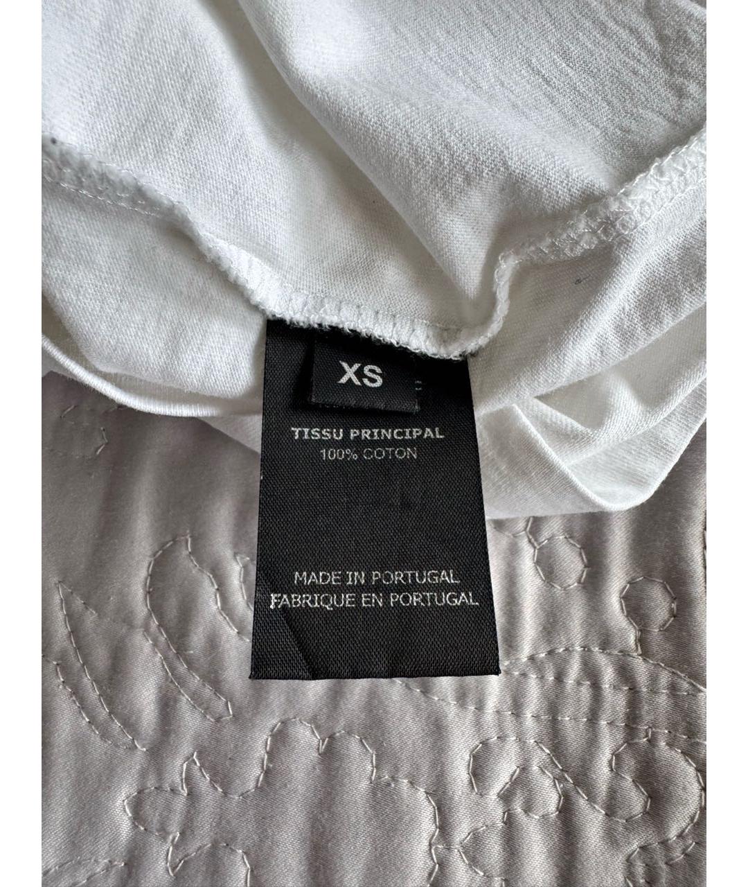 VETEMENTS Белая хлопковая футболка, фото 6