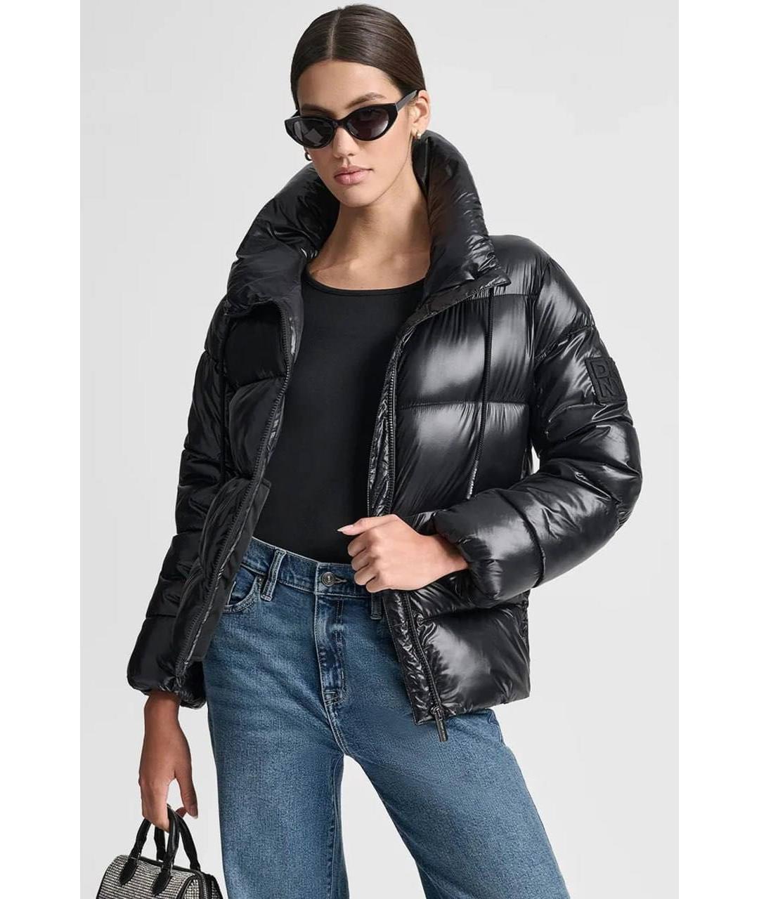DKNY Черная куртка, фото 5