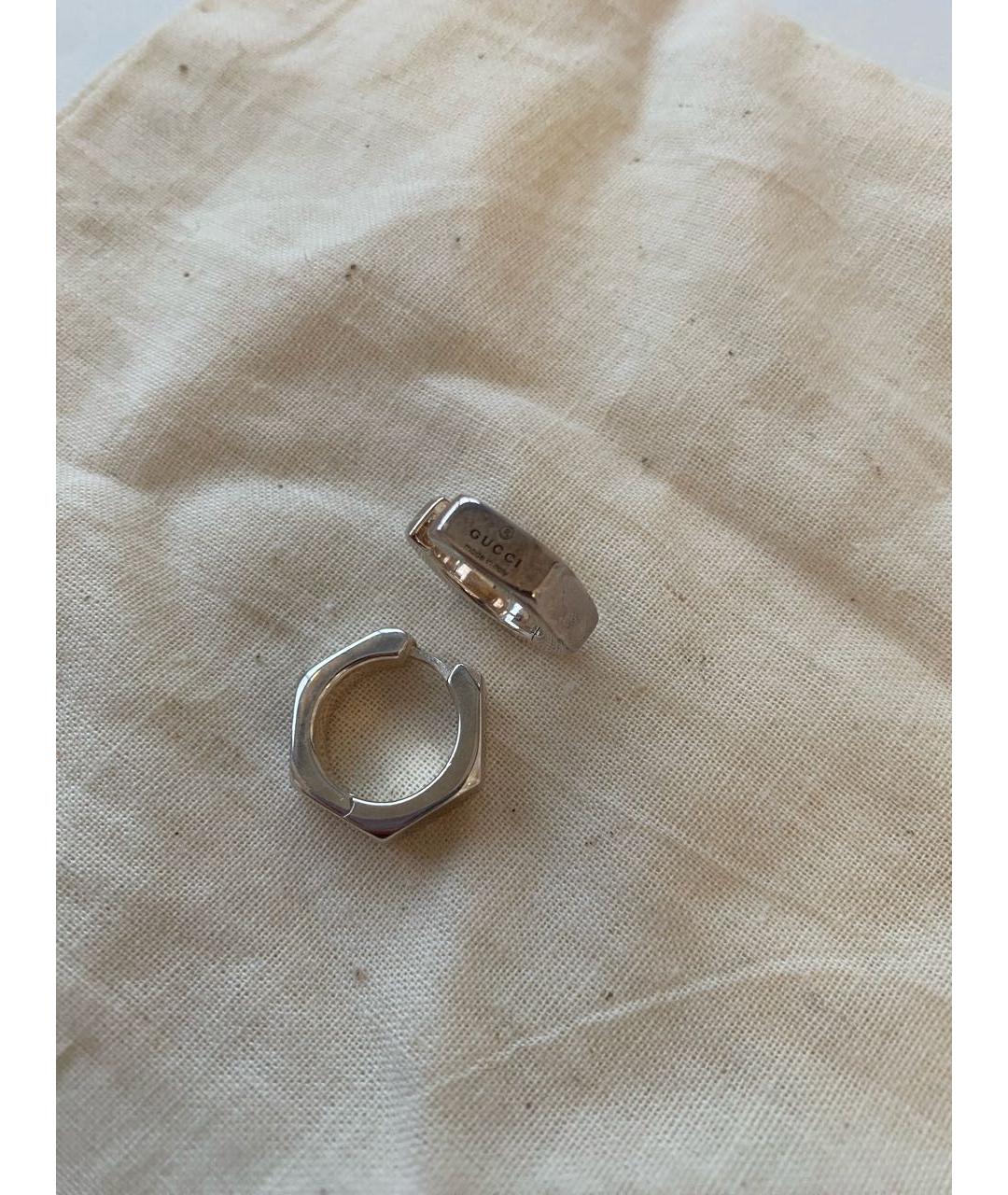 GUCCI Серебряные серебряные серьги, фото 3