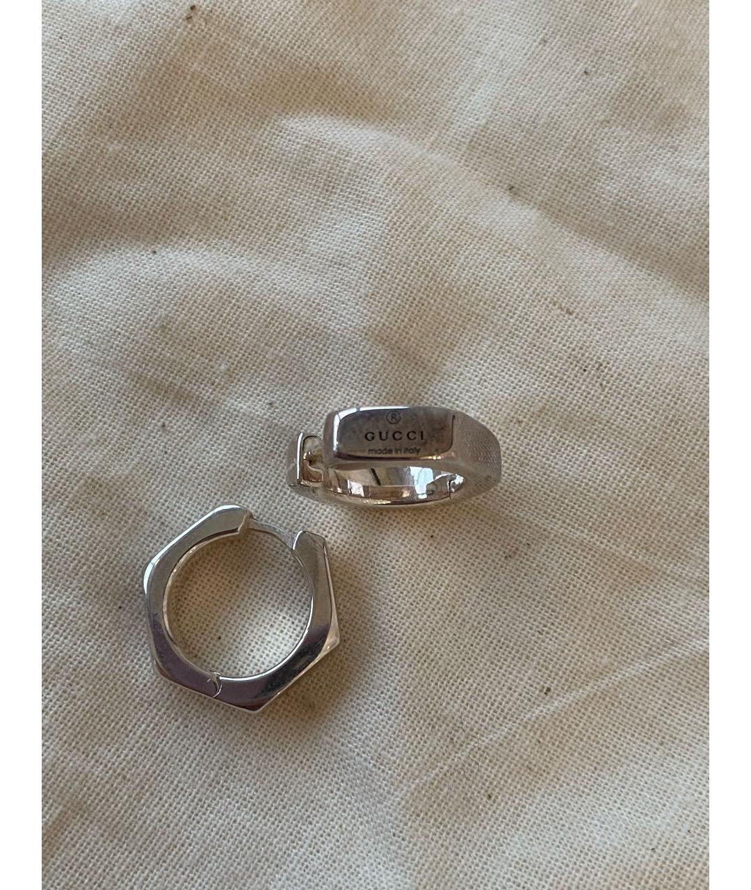GUCCI Серебряные серебряные серьги, фото 4