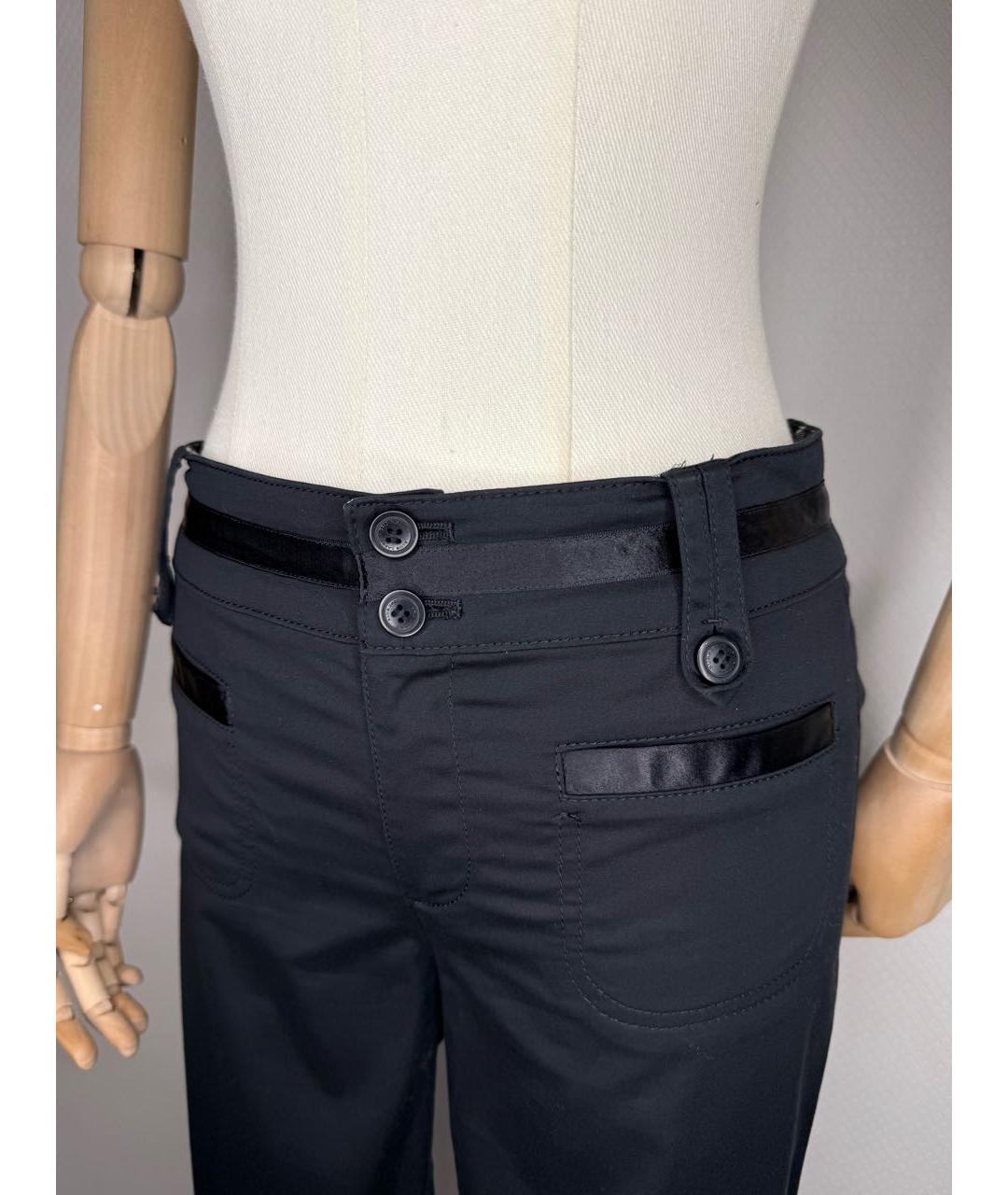 BURBERRY Черные бриджи, фото 4