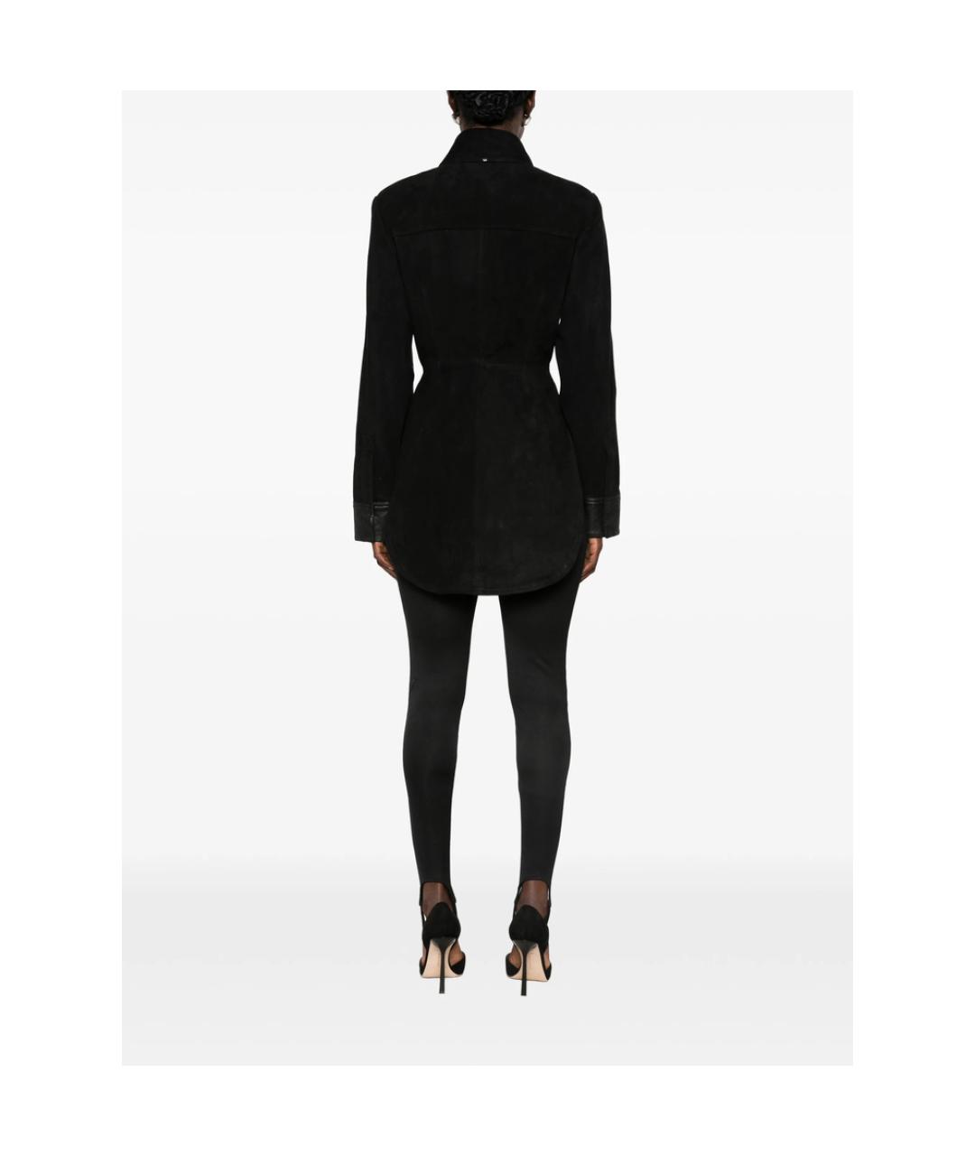 SPORTMAX Черная куртка, фото 5