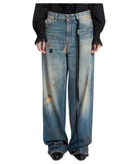 ANN DEMEULEMEESTER Прямые джинсы