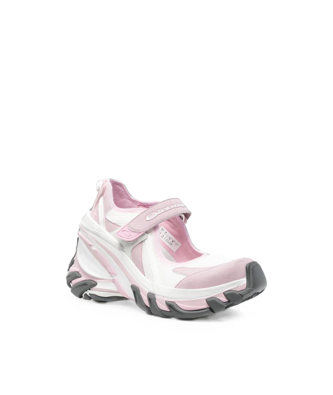 BALENCIAGA Розовые синтетические кроссовки, фото 3
