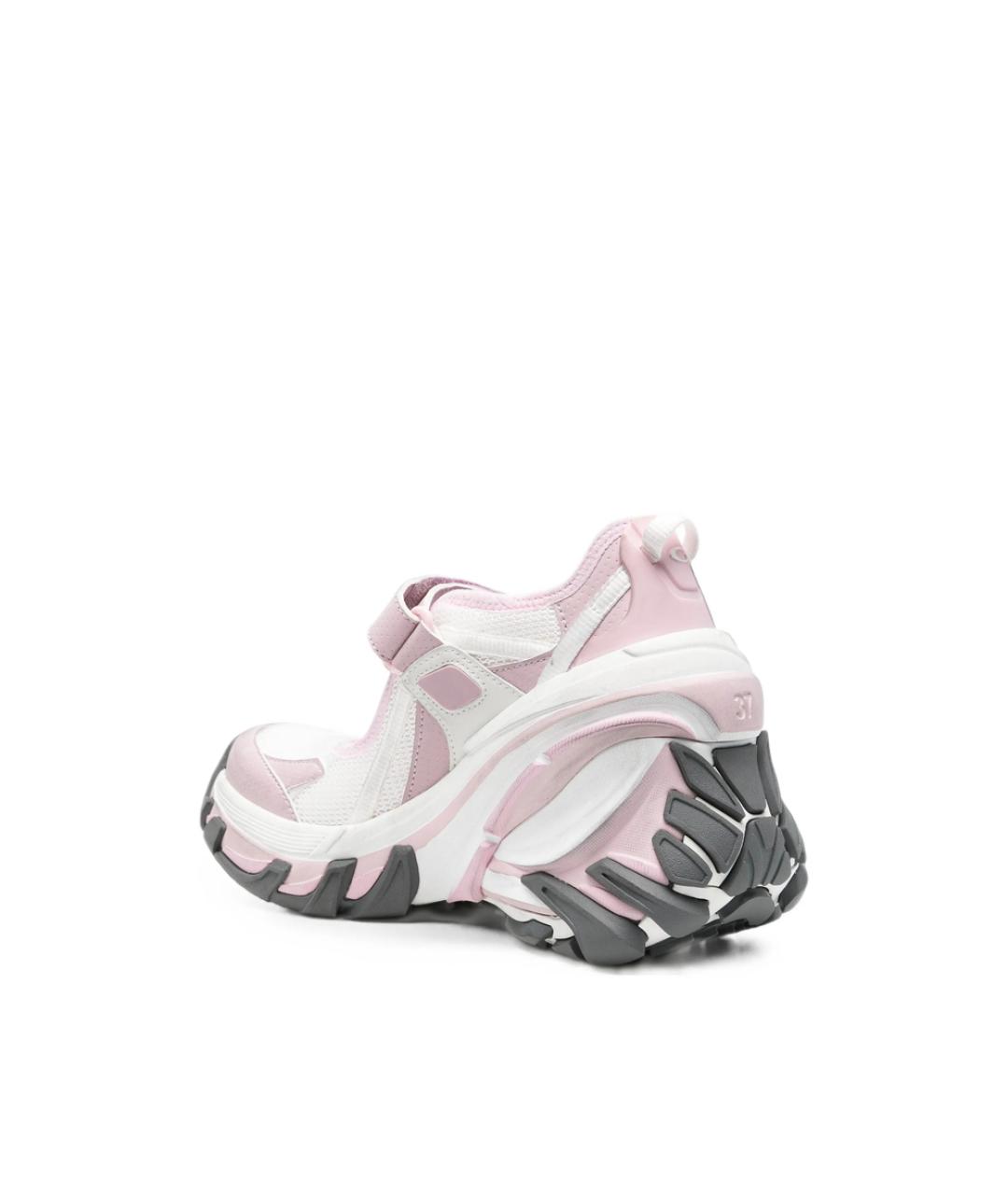 BALENCIAGA Розовые синтетические кроссовки, фото 4