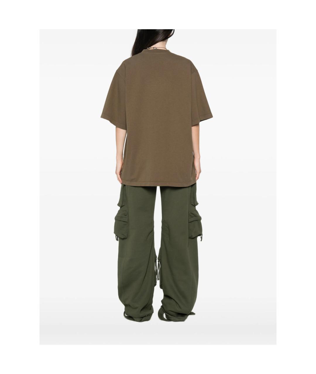 ALEXANDER WANG Хлопковая футболка, фото 2