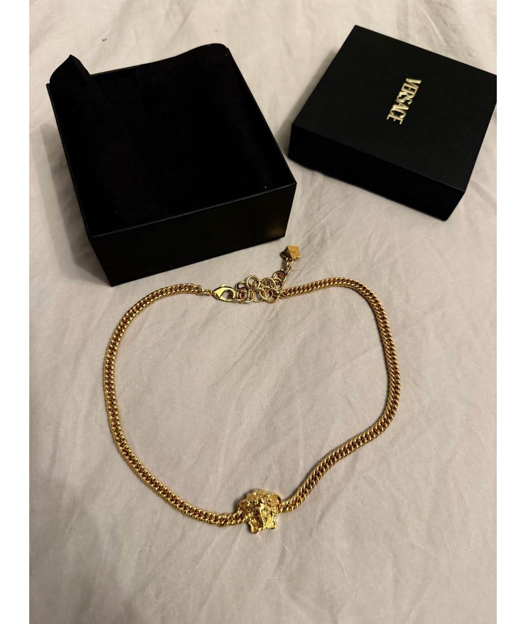 VERSACE Золотое колье, фото 3