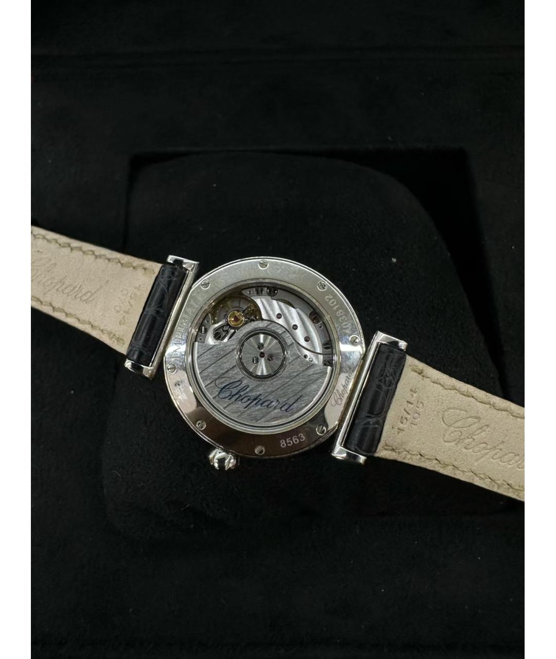 CHOPARD Черные часы из розового золота, фото 2