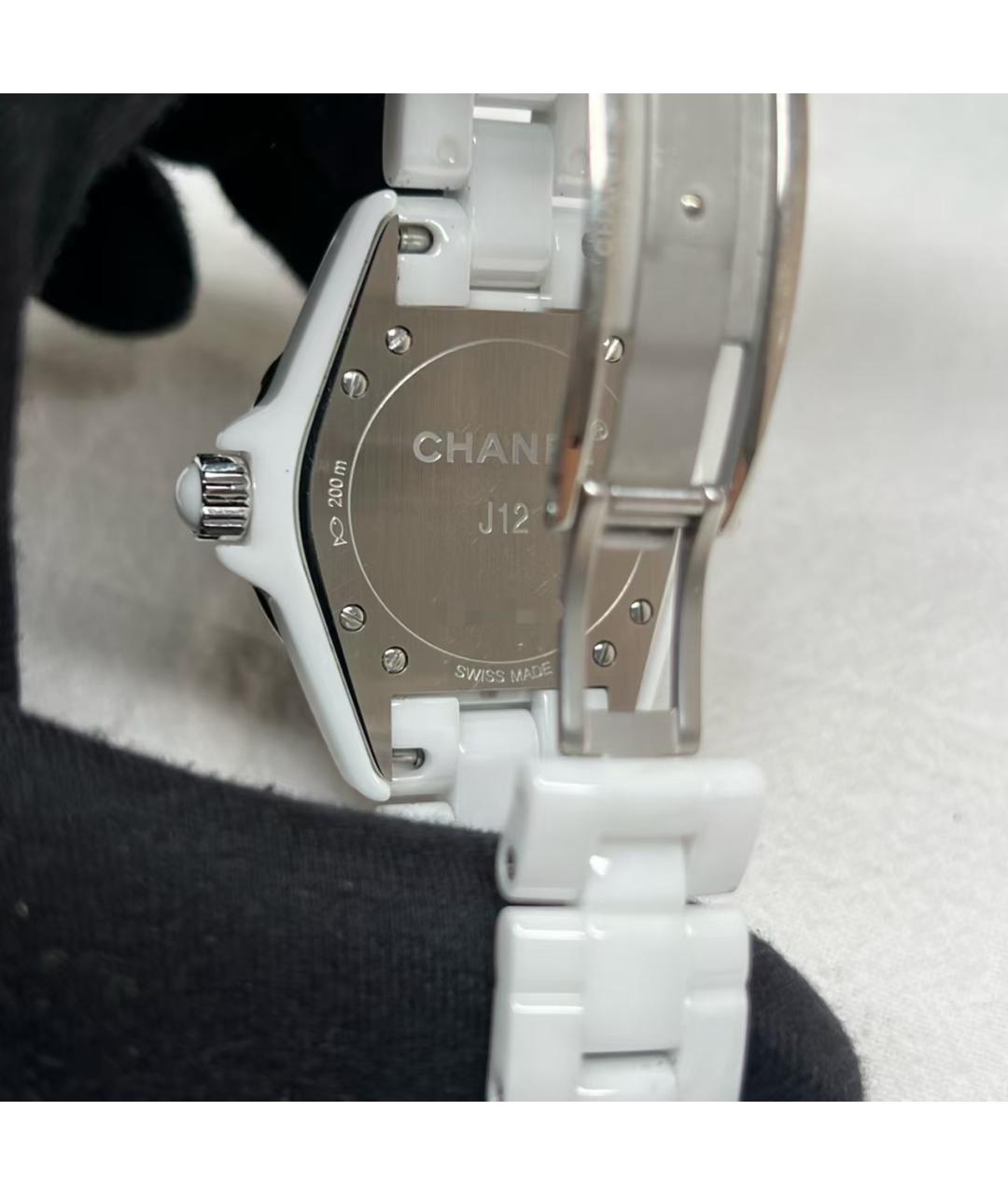 CHANEL Белые часы из желтого золота, фото 2