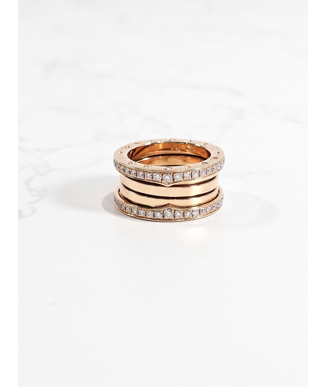 BVLGARI Золотое кольцо из розового золота, фото 3