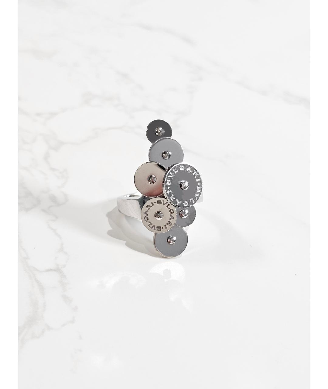 BVLGARI Серебряное кольцо из белого золота, фото 2