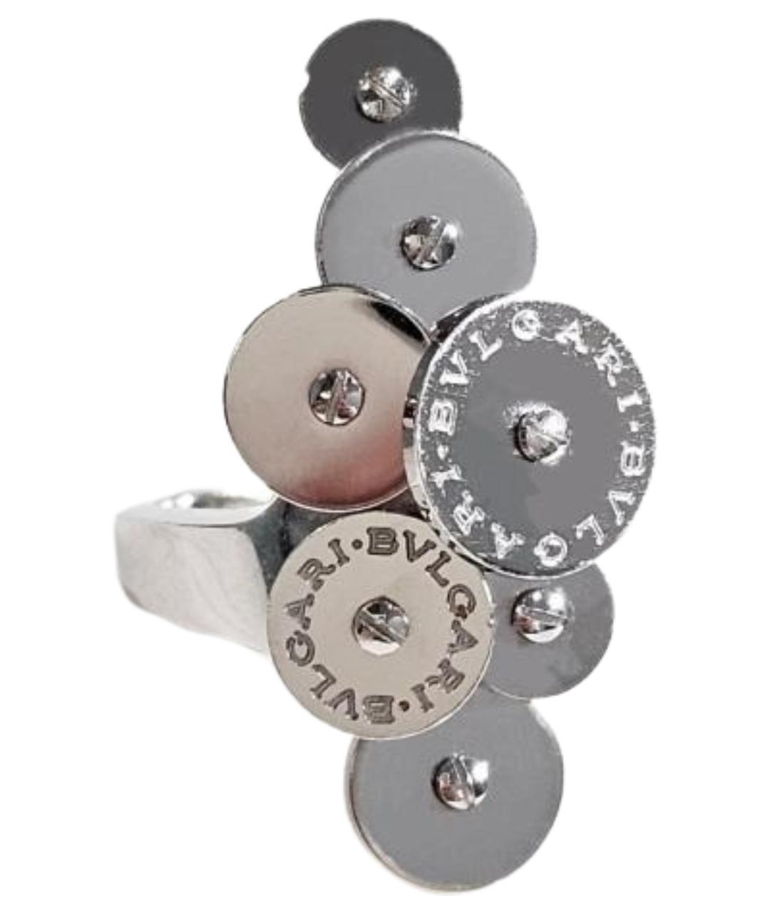 BVLGARI Серебряное кольцо из белого золота, фото 1