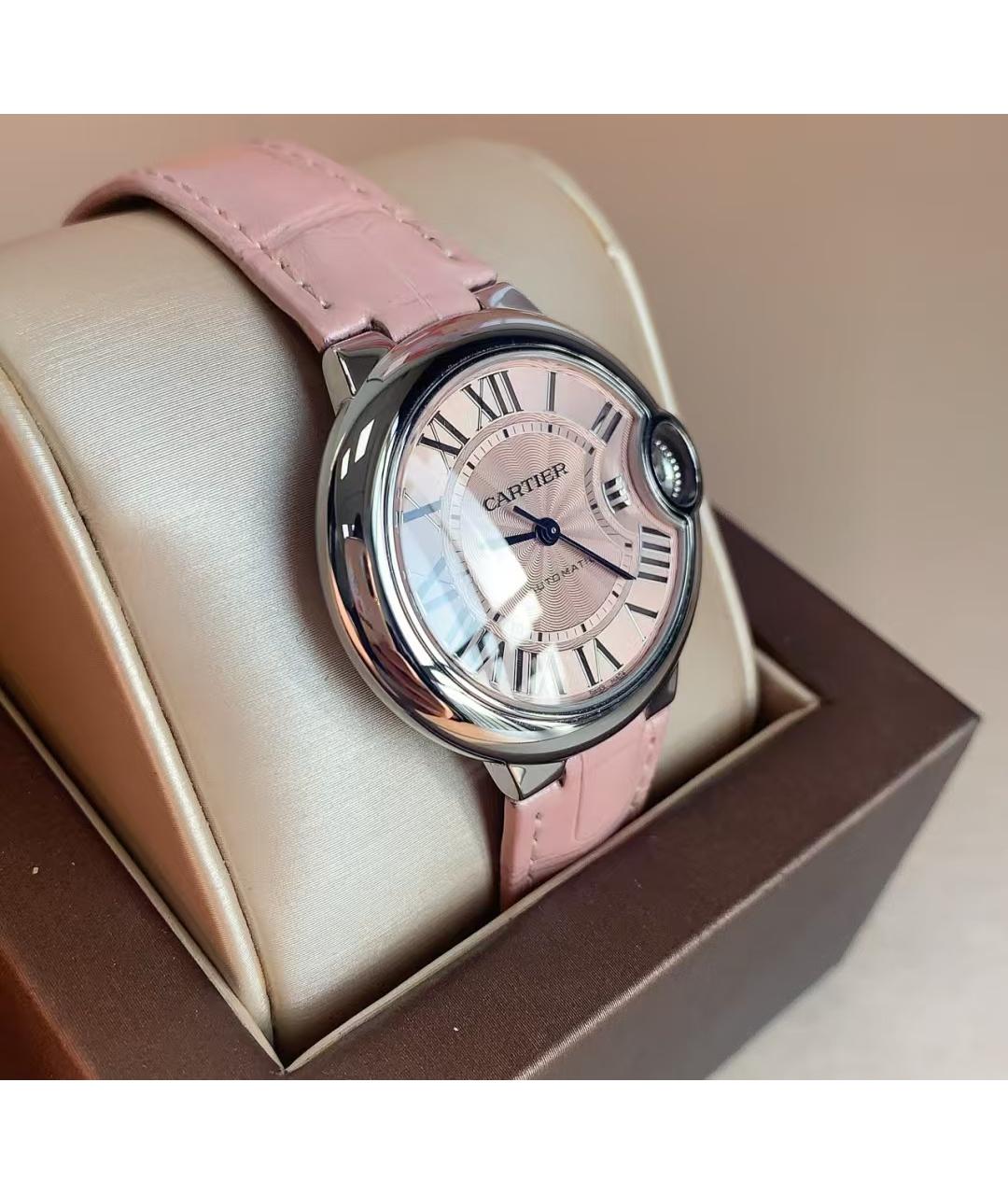 CARTIER Розовые часы, фото 3