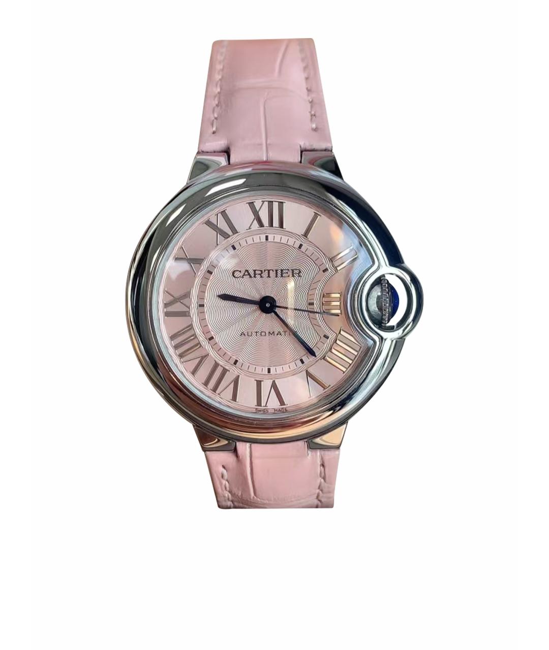 CARTIER Розовые часы, фото 1