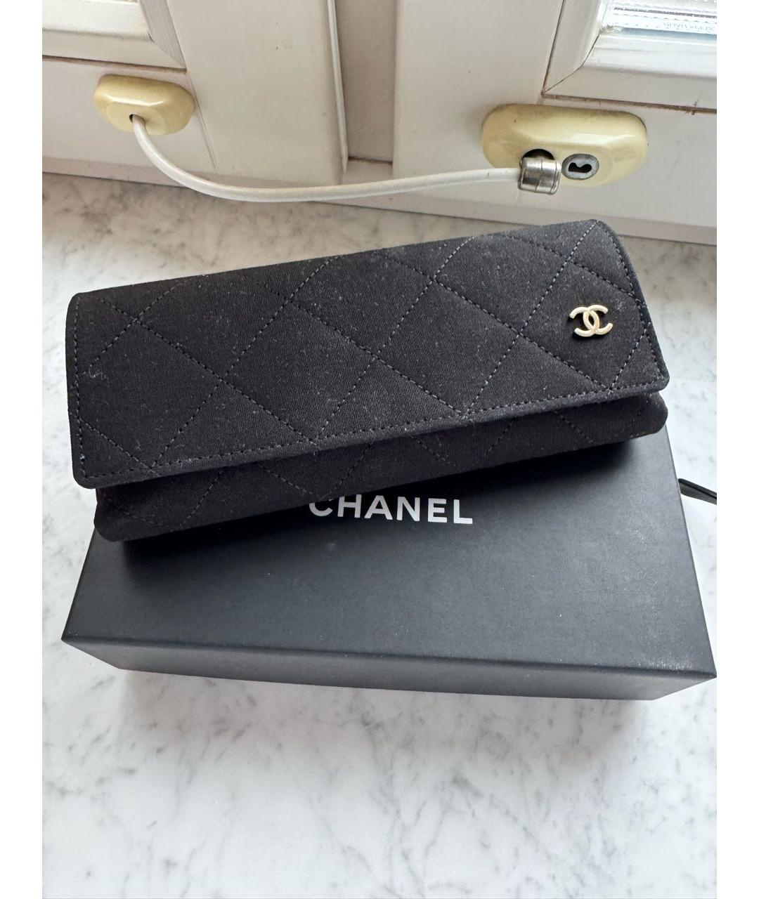 CHANEL Черные пластиковые солнцезащитные очки, фото 4