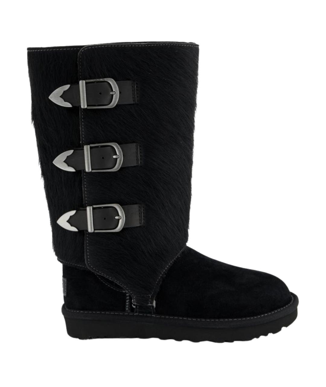 UGG Черные сапоги, фото 1