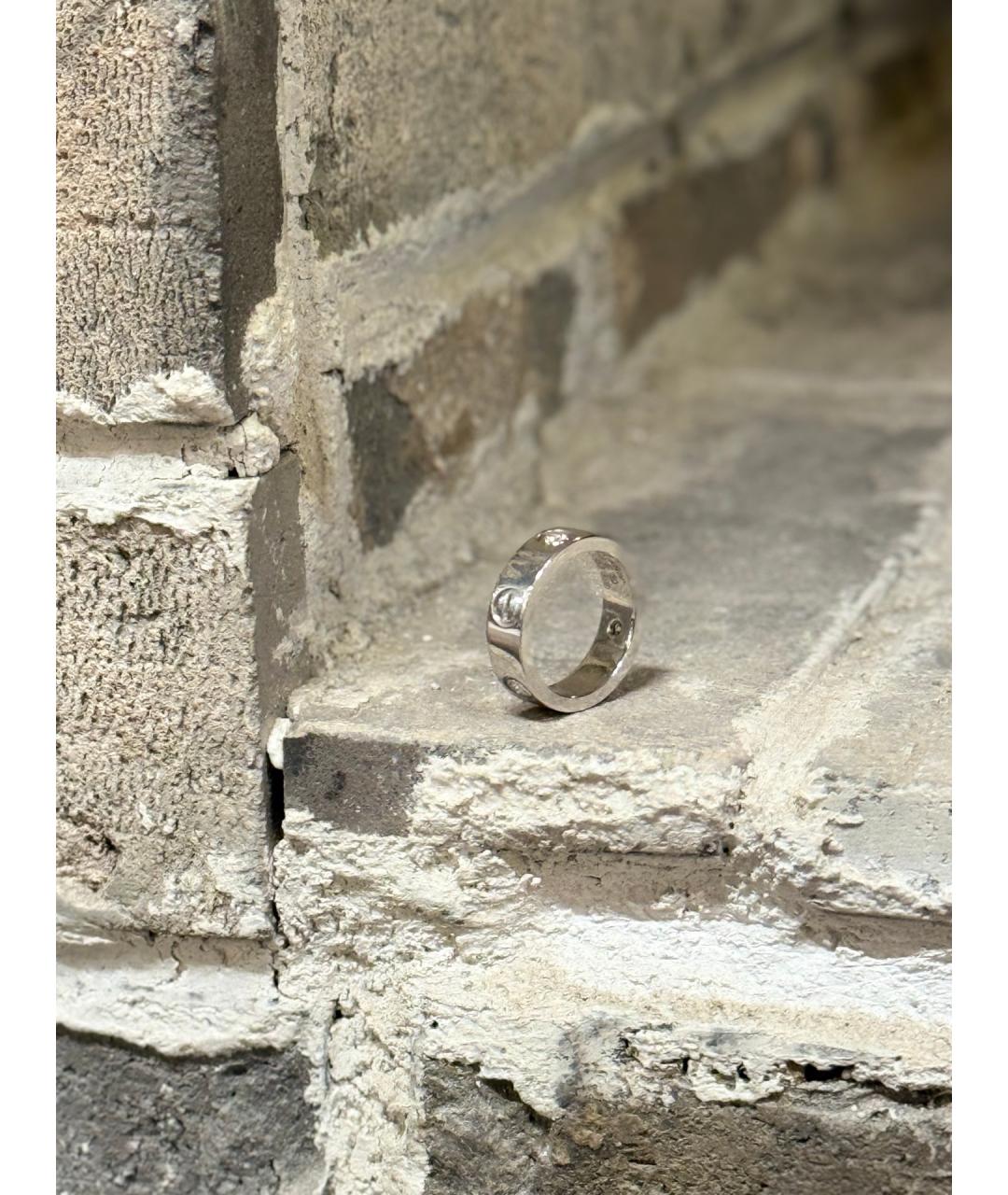 CARTIER Серебряное кольцо из белого золота, фото 2
