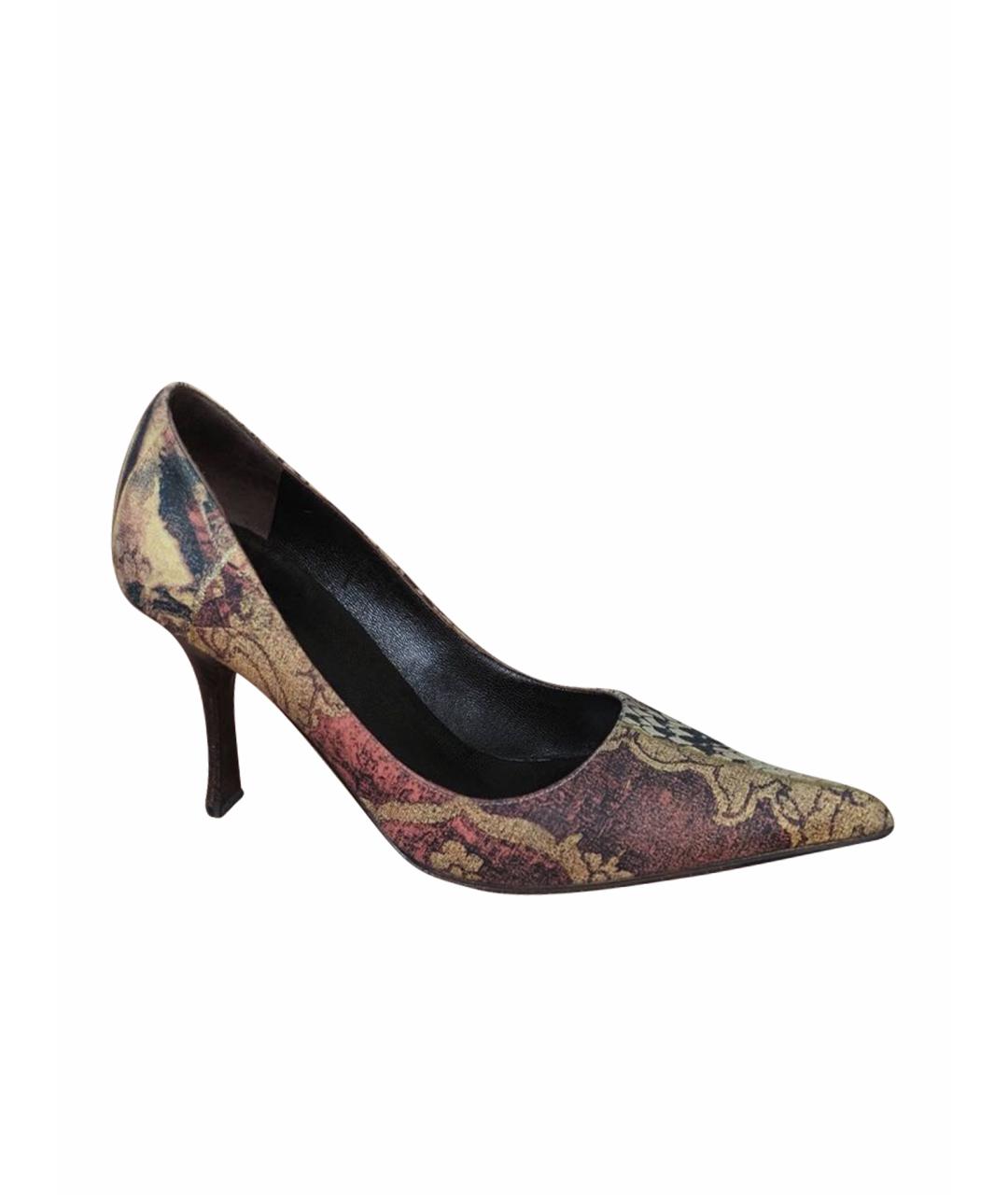 ROBERTO CAVALLI Кожаные туфли, фото 1