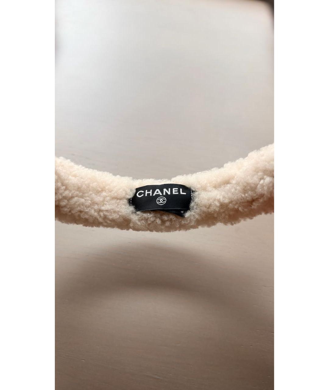 CHANEL Белые наушники, фото 3