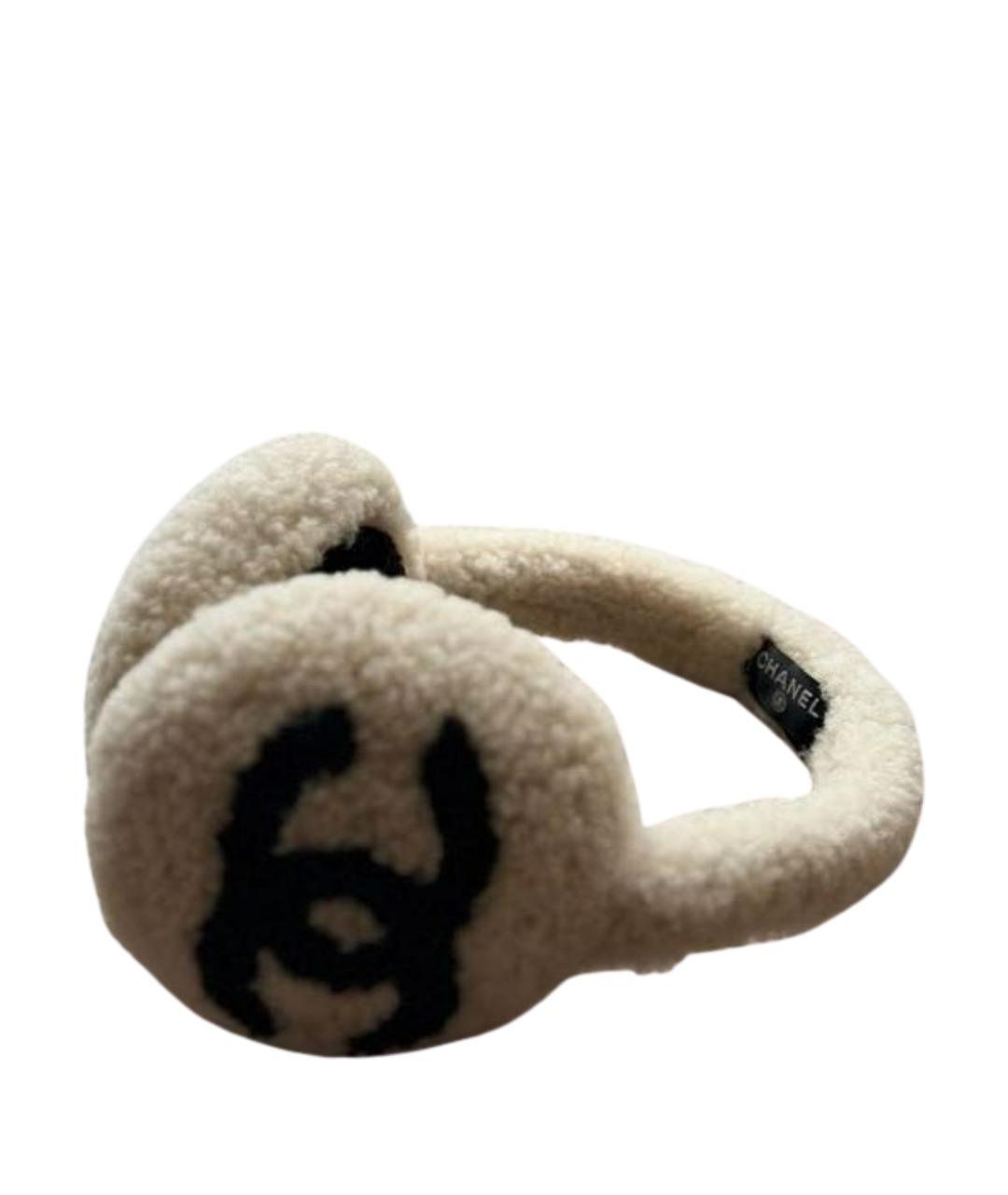 CHANEL Белые наушники, фото 1