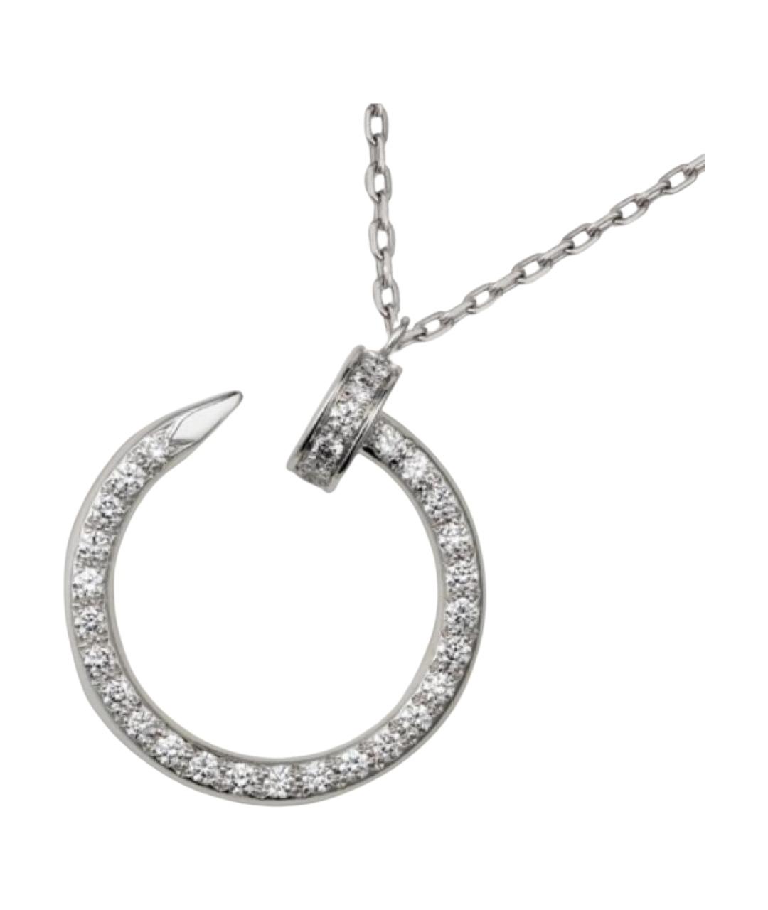 CARTIER Серебряная подвеска из белого золота, фото 1