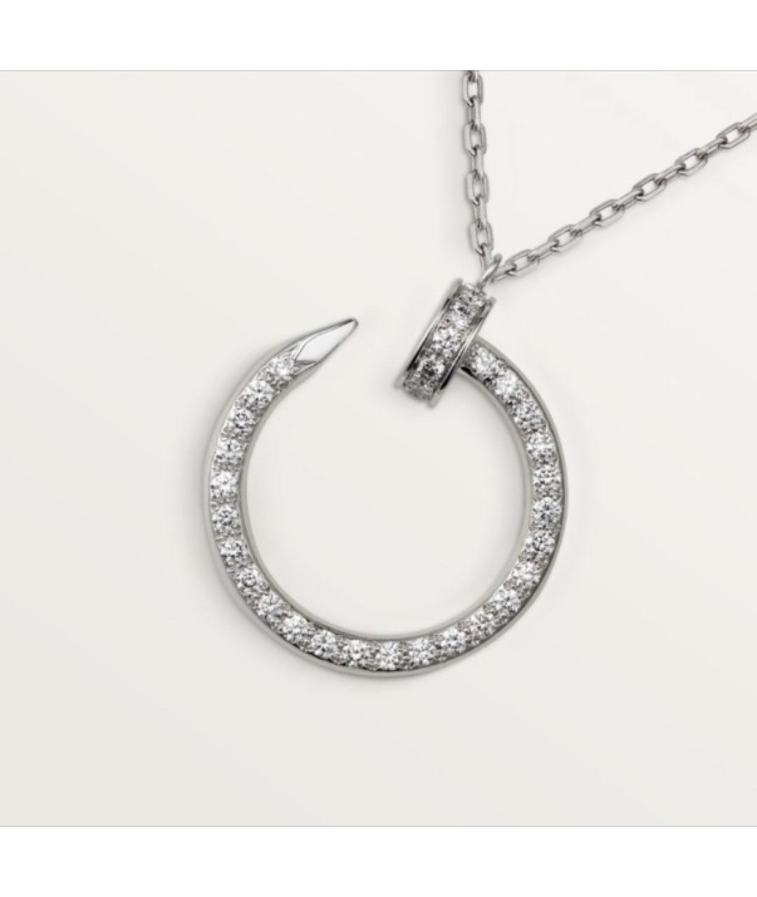 CARTIER Серебряная подвеска из белого золота, фото 6