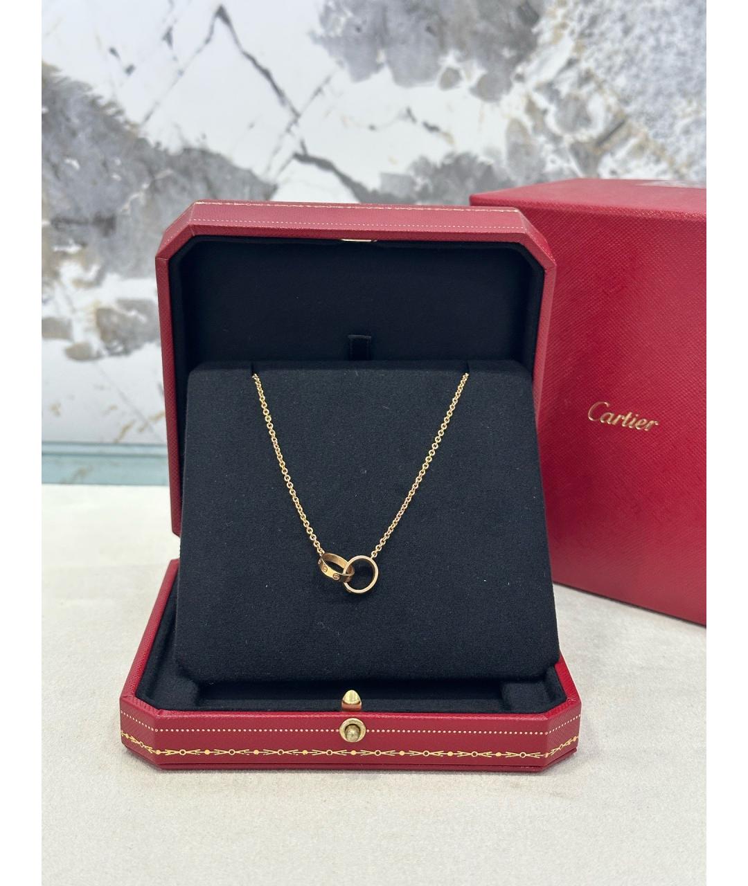 CARTIER Золотая подвеска из розового золота, фото 2