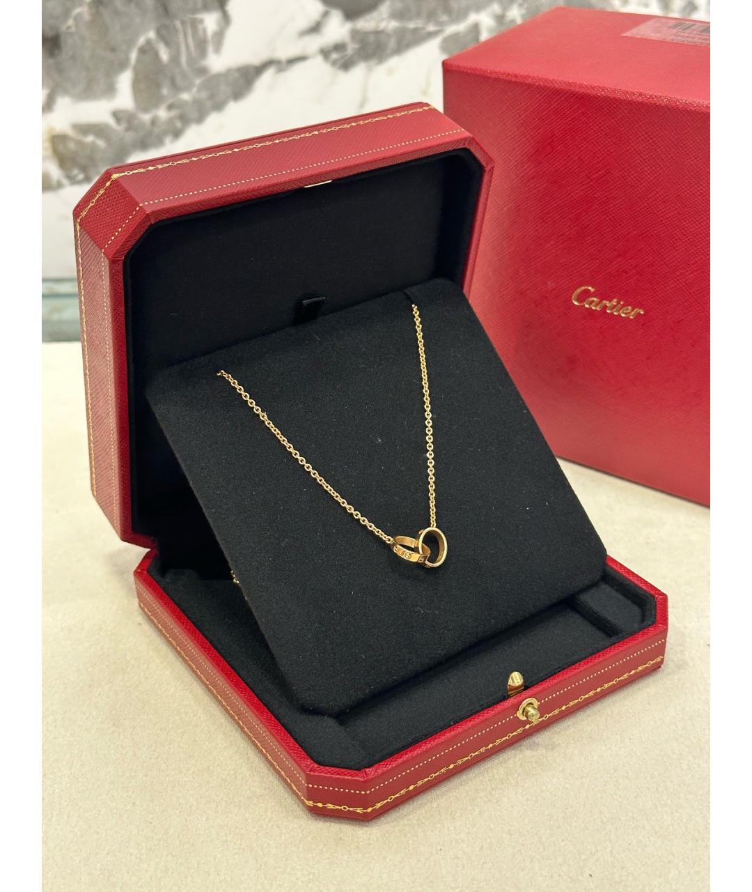 CARTIER Золотая подвеска из розового золота, фото 3