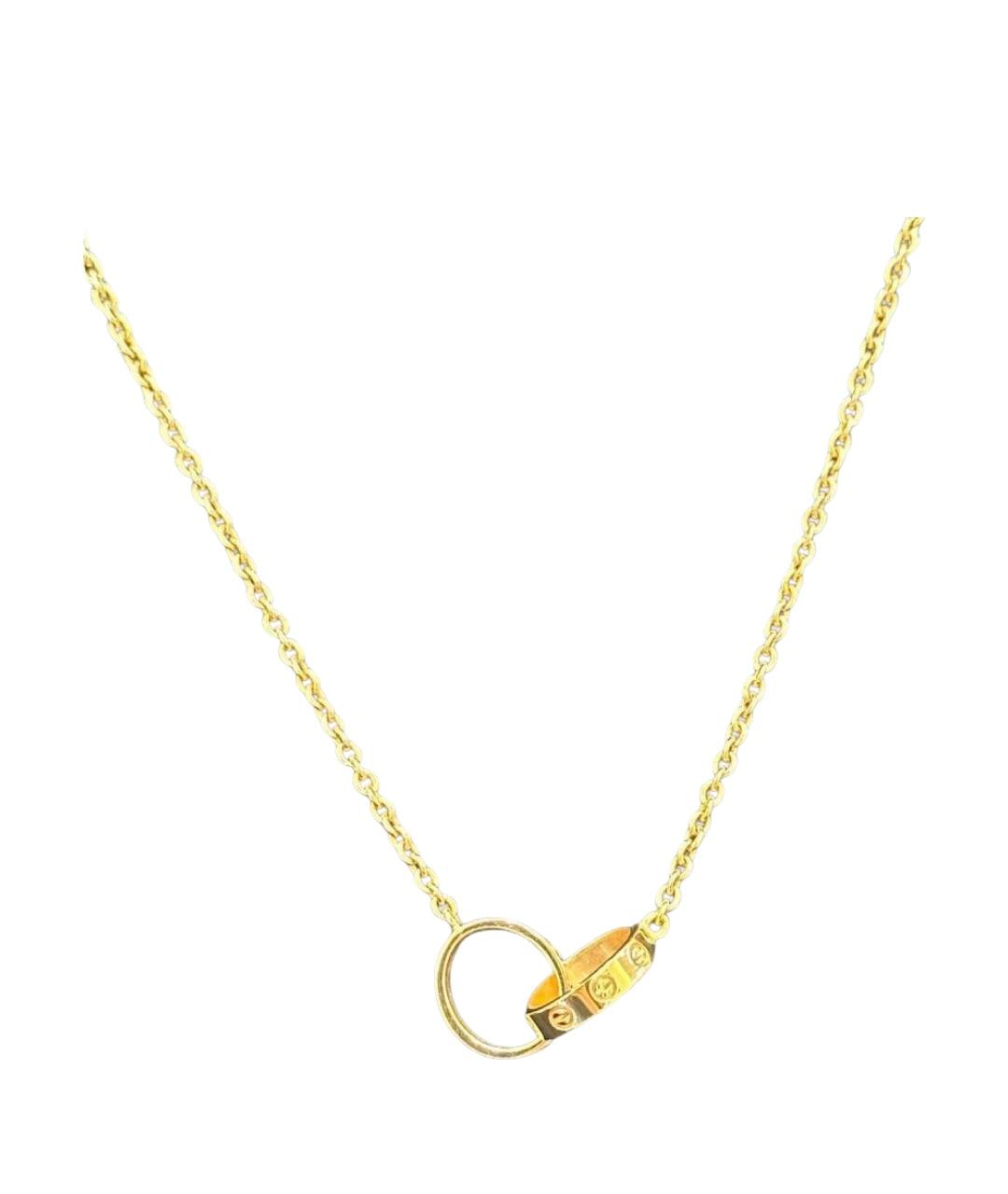 CARTIER Золотая подвеска из розового золота, фото 1