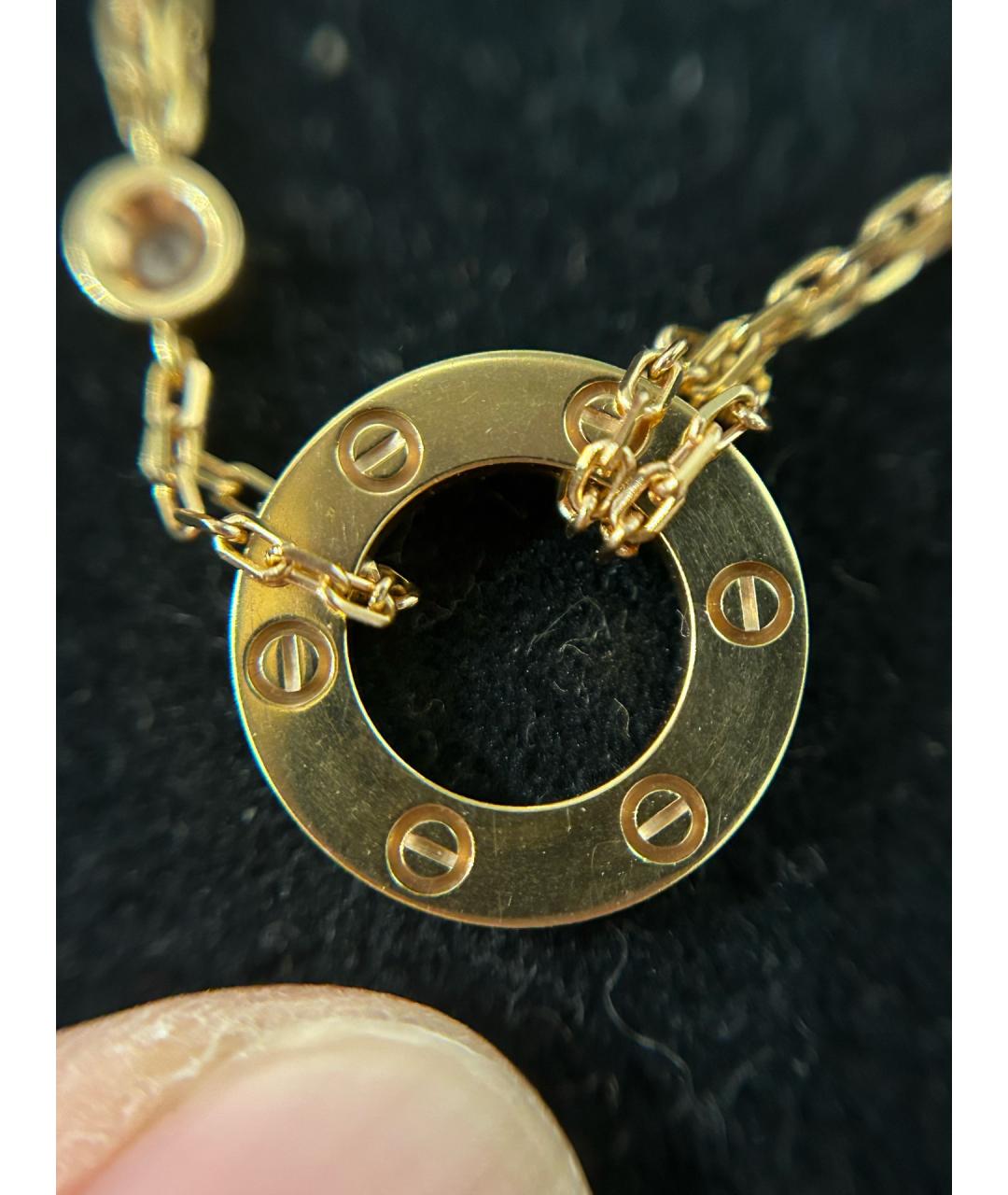 CARTIER Золотая подвеска из розового золота, фото 3