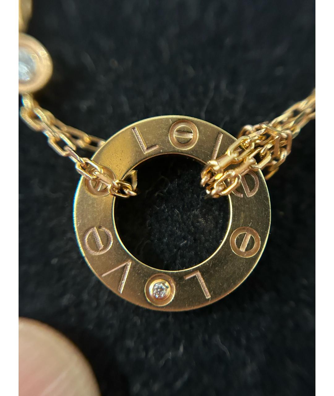 CARTIER Золотая подвеска из розового золота, фото 2