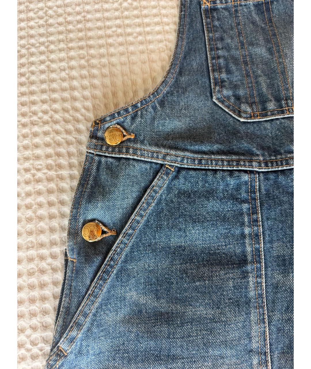 CELINE Голубой комбинезон, фото 2