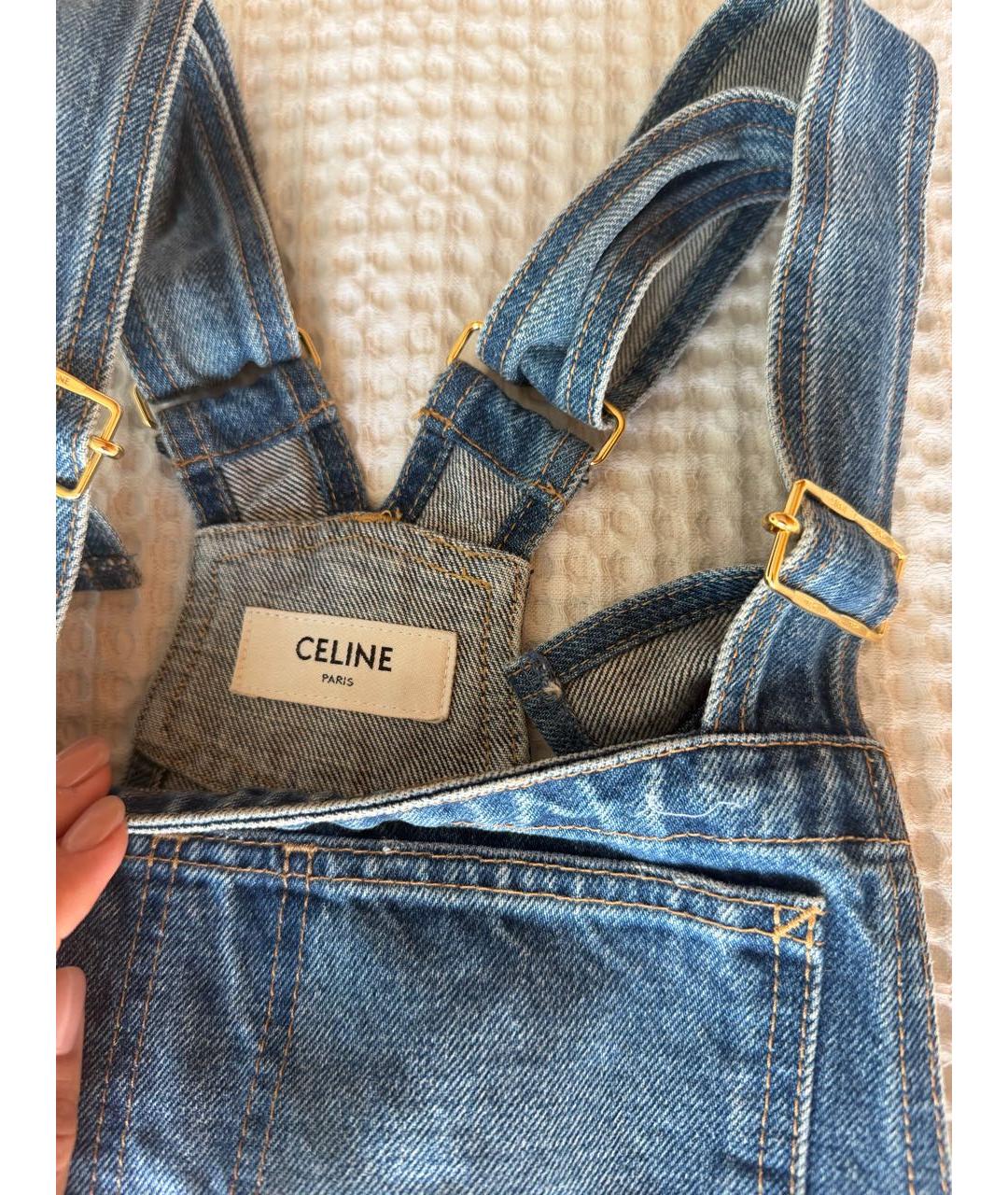 CELINE Голубой комбинезон, фото 3