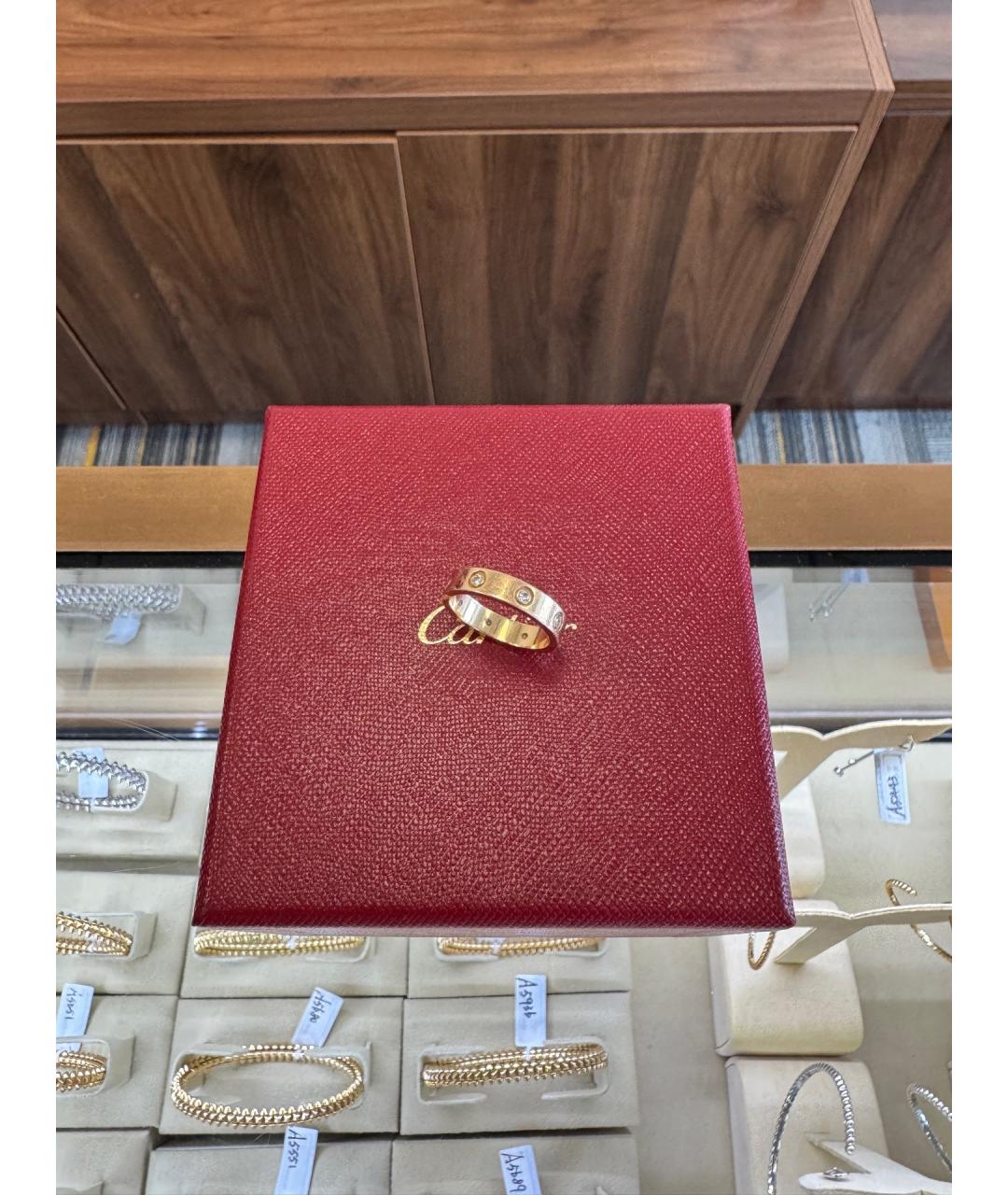 CARTIER Золотое кольцо из розового золота, фото 2