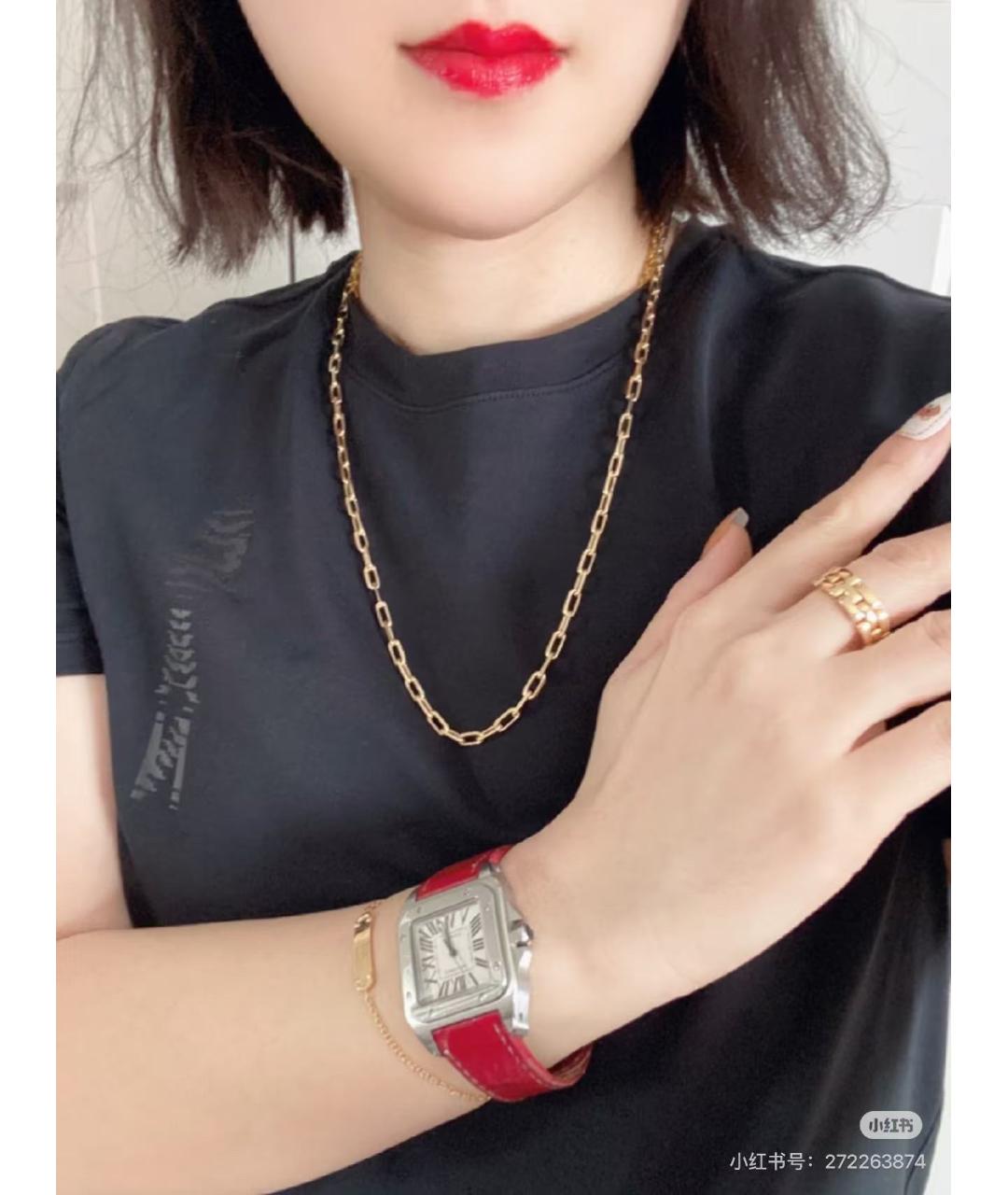 CARTIER Золотое колье из розового золота, фото 6
