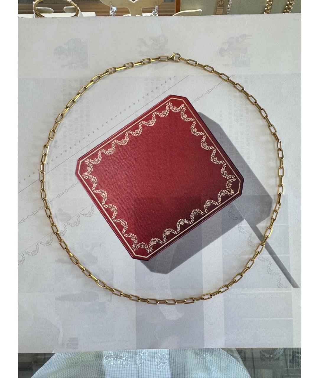 CARTIER Золотое колье из розового золота, фото 4