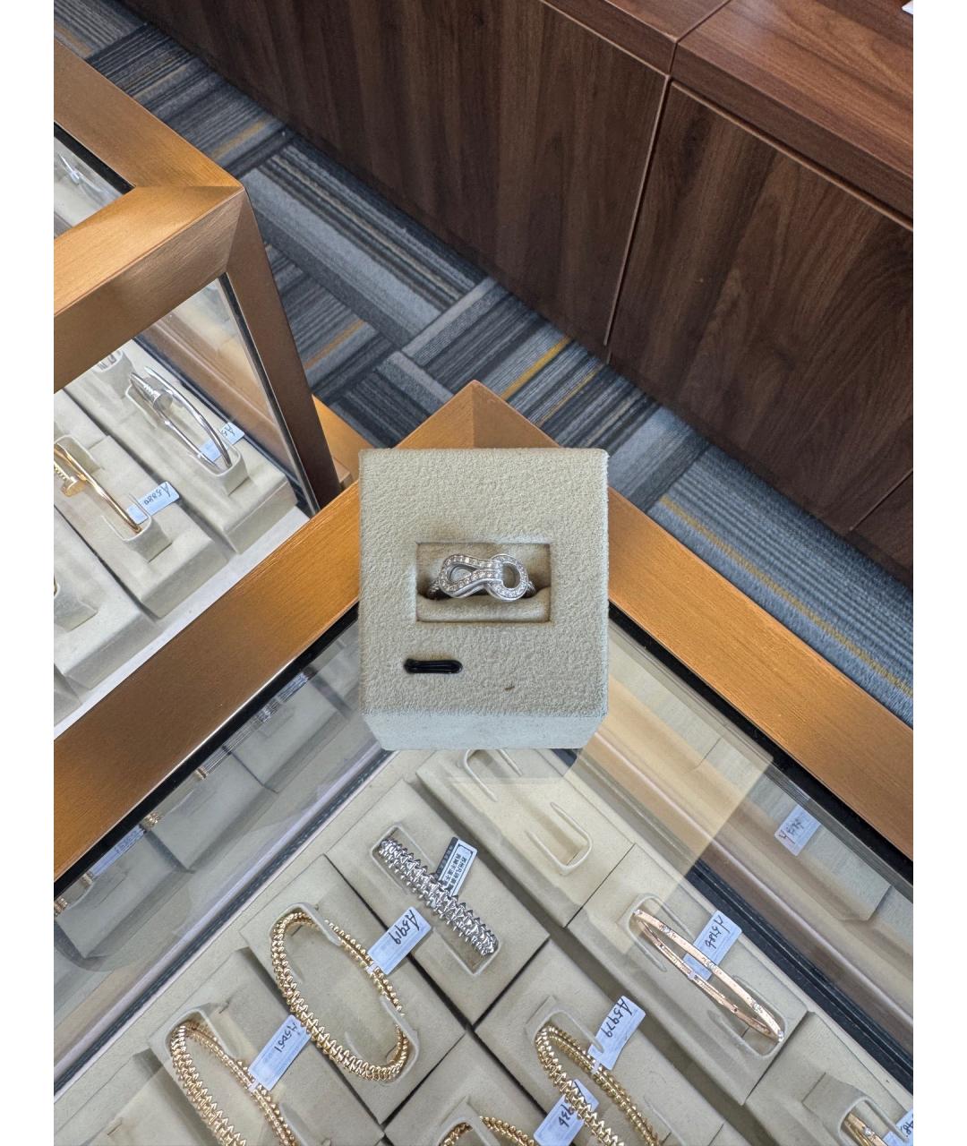 CARTIER Серебряное кольцо из белого золота, фото 8