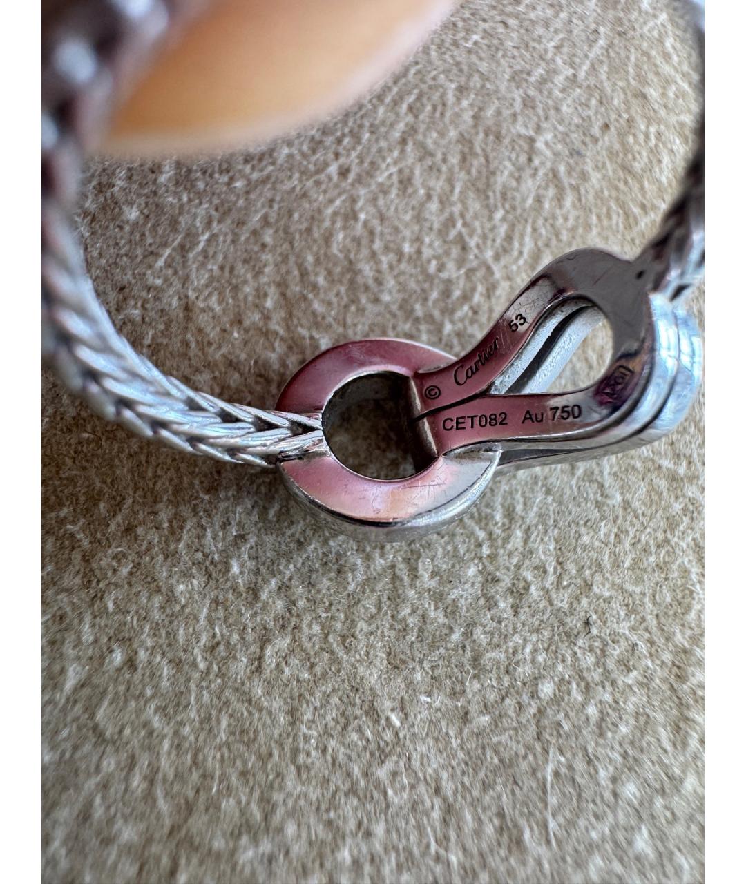 CARTIER Серебряное кольцо из белого золота, фото 5