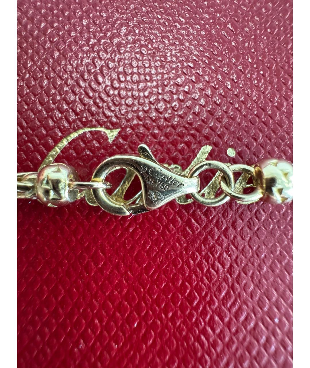CARTIER Золотое колье из розового золота, фото 5