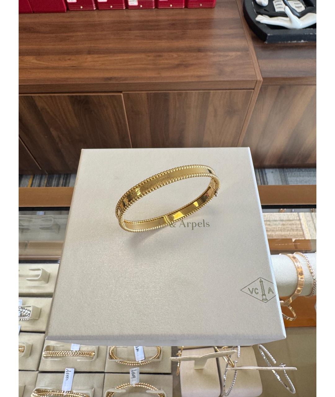 VAN CLEEF & ARPELS Золотой браслет из желтого золота, фото 4