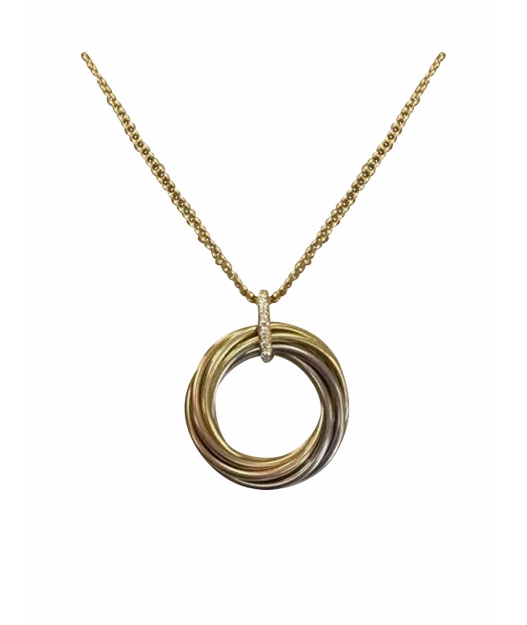 CARTIER Золотое колье из желтого золота, фото 1